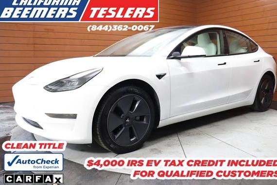 TESLA MODEL 3 2022 5YJ3E1EA3NF359731 image